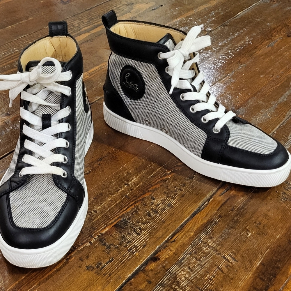 Mens Christian Louboutin sneakers size 8.5